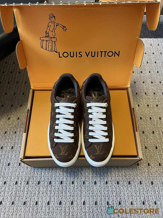 Colestore Louis Vuitton LV Ski Time Out Sneaker Marron - 1