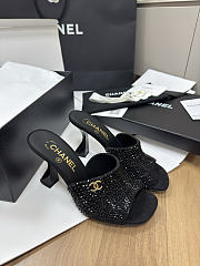 Colestore Chanel Mules Strass Black - 1