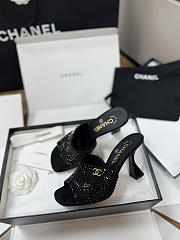 Colestore Chanel Mules Strass Black - 6