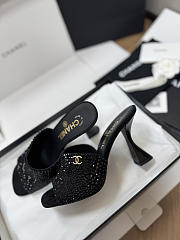 Colestore Chanel Mules Strass Black - 4