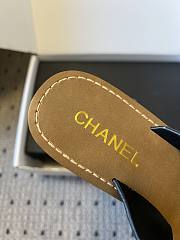 Colestore Chanel Open-toe Shoes Calfskin Black - 4