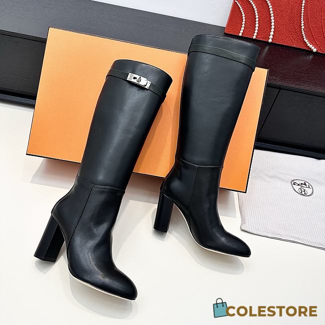 Colestore Hermes Story 90 Boot Black - 1