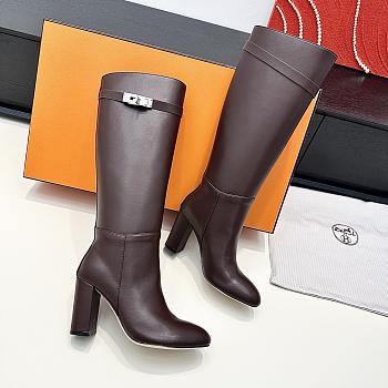 Colestore Hermes Story 90 Boot Dark Brown