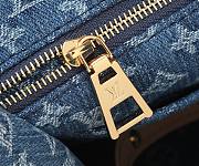 Colestore Louis Vuitton OnTheGo MM in Monogram Denim Blue 35x27x14cm - 5