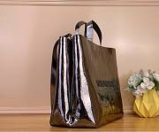 Colestore Louis Vuitton Shopper Tote MM Gunmetal Monogram Mirror Coated canvas M27182 40x32x16cm - 6