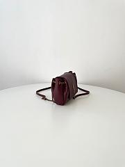 Colestore YSL Saint Laurent Mini Nolita In Lambskin in Red 18x13x6cm - 2