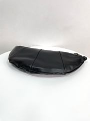 Colestore YSL Saint Laurent Amalia Mini Hobo in Lambskin in Black  23-62x28x4cm - 6