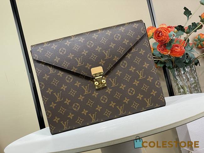 Colestore Louis Vuitton Mark Monogram Reverse 3.5 x 26 x 32.5 cm - 1