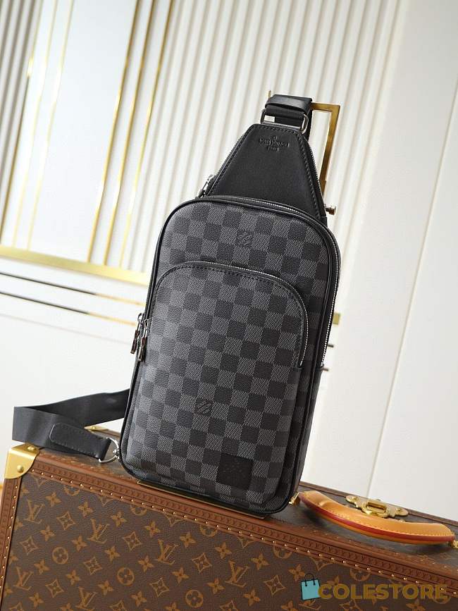 Colestore Louis Vuitton Avenue NM Crossbody Damier Graphite Canvas 20 x 31 x 7 cm - 1