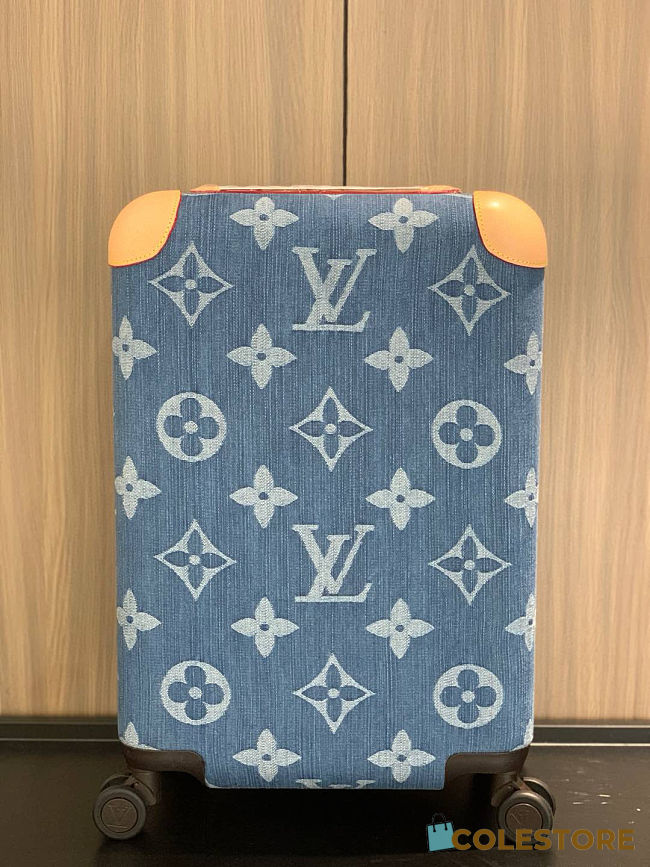Colestore Louis Vuitton Monogram Denim Horizon 55 Blue 55x38x21 cm - 1