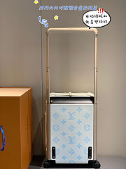 Colestore Louis Vuitton Horizon 55 Suitcase Light Blue Monogram  55x38x21cm - 4