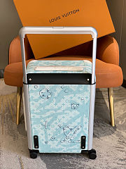 Colestore Louis Vuitton Horizon 55 Suitcase Aquagarden Monogram 38 x 55 x 21 cm - 3