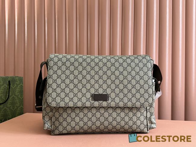 Colestore Gucci GG Supreme Plus Diaper Large Changing Bag 44x28x14cm - 1