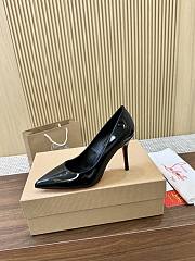 Colestore Christian Louboutin Miss Z 80 mm Pumps Patent Calf Leather Black - 6