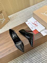 Colestore Christian Louboutin Miss Z 80 mm Pumps Patent Calf Leather Black - 4
