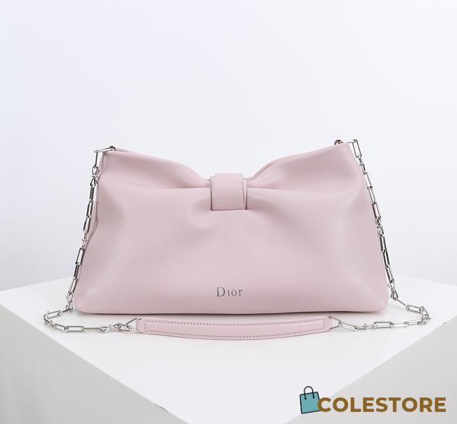 Colestore Dior Medium Dior Bow Bag Rose Songe Lambskin 30 x 17.5 x 12cm - 1