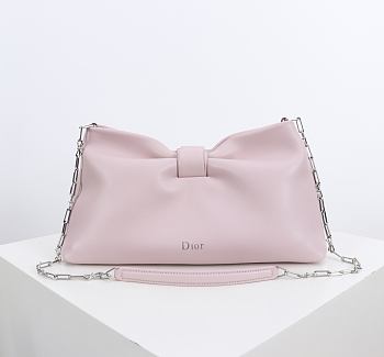 Colestore Dior Medium Dior Bow Bag Rose Songe Lambskin 30 x 17.5 x 12cm