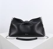 Colestore Dior Medium Dior Bow Bag Black Lambskin 30 x 17.5 x 12cm - 1