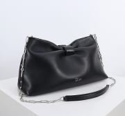 Colestore Dior Medium Dior Bow Bag Black Lambskin 30 x 17.5 x 12cm - 3