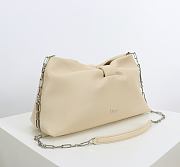 	 Colestore Dior Medium Dior Bow Bag Light Beige Lambskin 30 x 17.5 x 12cm - 4