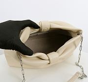 	 Colestore Dior Medium Dior Bow Bag Light Beige Lambskin 30 x 17.5 x 12cm - 3