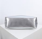 	 Colestore Dior Medium Dior Bow Bag Silver-Tone Laminated Lambskin 30 x 17.5 x 12cm - 4