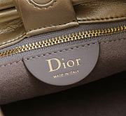 	 Colestore Dior Medium Dior Bow Bag Gold-Tone Laminated Lambskin 30 x 17.5 x 12cm - 2