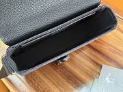 Colestore Dior Small Saddle Messenger Bag with Flap Black Dior Oblique Jacquard, Black Grained Calfskin and Multicolor Dior Mountain Patches 23 x 18 x 6cm - 6
