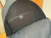 Colestore  Dior Saddle Zip Backpack Black Dior Oblique Jacquard, Black Grained Calfskin and Multicolor Dior Mountain Patches 33 x 43.5 x 19.5cm - 2