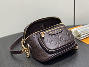 Colestore Louis Vuitton Mini Bumbag Monogram Empreinte Chocolate Leather 17 x 12 x 9.5cm - 2