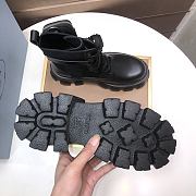 Colestore  Prada Black Monolith Leather And Re-nylon Boots With Pouch  - 2