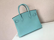 Colestore Hermes Birkin 25 Blue Atoll Gold Hardware - 3