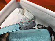 Colestore Hermes Birkin 25 Blue Atoll Silver Hardware - 6