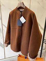 Colestore Louis Vuitton Monogram Jacquard Zip Jacket Brown / Beige - 2