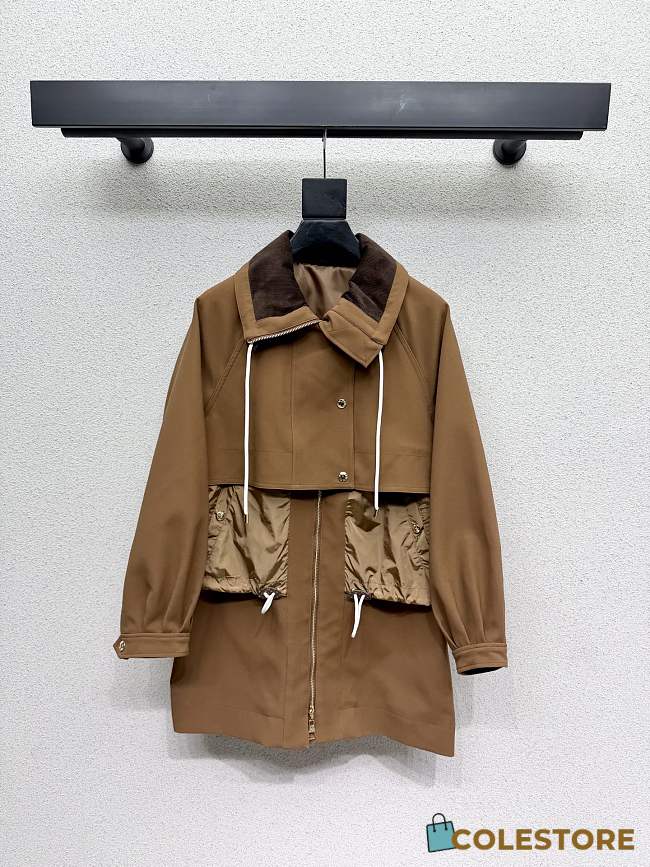 Colestore   Louis Vuitton Contrast Insert Coat - 1