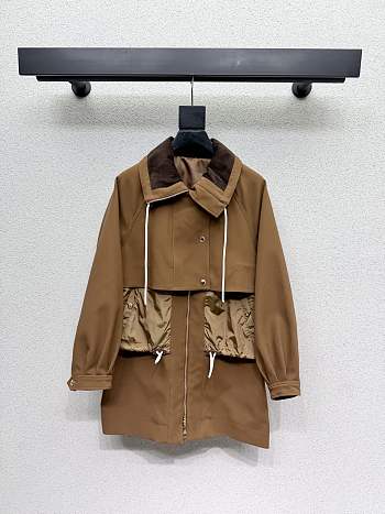 Colestore   Louis Vuitton Contrast Insert Coat