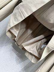 Colestore  Loewe Short parka in cotton and silk Beige  - 3