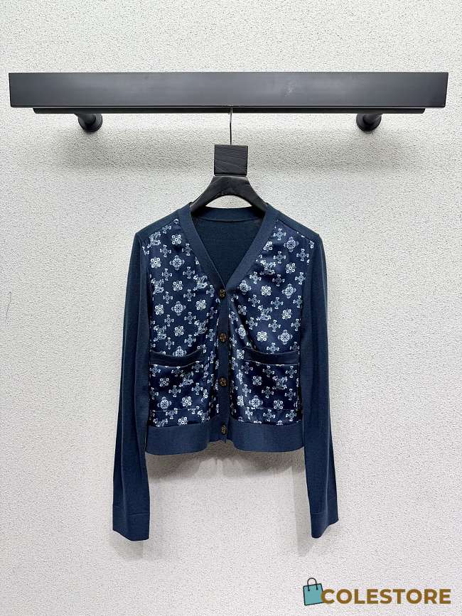 Colestore  Louis Vuitton Nouveau Monogram Front Cardigan - 1