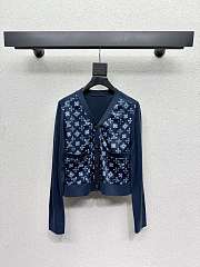 Colestore  Louis Vuitton Nouveau Monogram Front Cardigan - 1