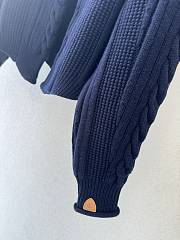 Colestore  Louis Vuitton Strap Front Cable-Knit Cardigan - 5