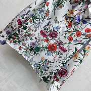 Colestore Gucci Printed Silk Twill Shirt in Multicolor White - 6