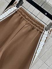 Colestore  Louis Vuitton Signature Stripe Wide-Leg Jogging Pants - 4
