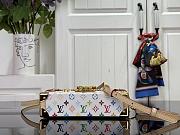Colestore  Louis Vuitton LV x TM Petite Malle Monogram Multicolor / White 20 x 12.5 x 6 cm - 4