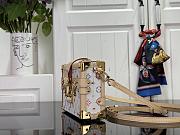 Colestore  Louis Vuitton LV x TM Petite Malle Monogram Multicolor / White 20 x 12.5 x 6 cm - 3