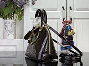 Colestore  Louis Vuitton Alma BB Datewood Varnished Cowhide Leather 23.5 x 17.5 x 11.5 cm - 2