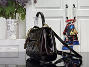 Colestore  Louis Vuitton Cluny Mini Datewood Varnished Cowhide Leather 20 x 16 x 7.5 cm - 4