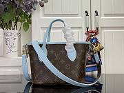 Colestore Louis Vuitton Neverfull Bandoulière Inside Out BB Monogram Sky Blue 16.5 x 11 x 26.5cm - 4