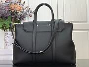 Colestore Louis Vuitton Georges Tote MM bag Black Millésime Calfskin 41x29 x14cm - 3