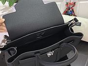 Colestore Louis Vuitton Georges Tote MM bag Black Millésime Calfskin 41x29 x14cm - 2