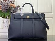 Colestore Louis Vuitton Georges Tote MM bag Navy Blue Millésime Calfskin 41x29 x14cm - 1